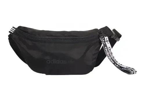 Adidas Originals Polyester Sling Bag, Fanny Pack Unisex Black
