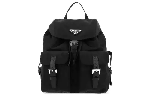PRADA Nylon Backpack Small Unisex Black