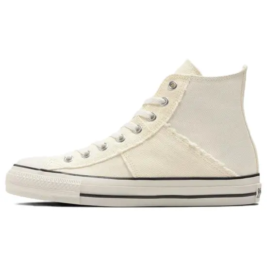 Converse All Star Canvas Shoes Unisex High-Top Beige White