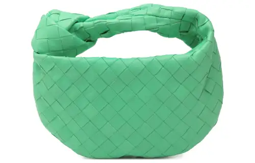 Bottega Veneta Cow Leather Handbag Mini Women's Green