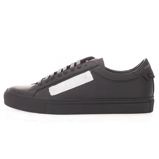 Givenchy Leather Laxtex Band Black Silver