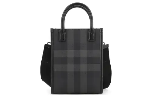 Burberry Calfskin Handbag, Shoulder Bag, Crossbody Bag Regular Men's Black