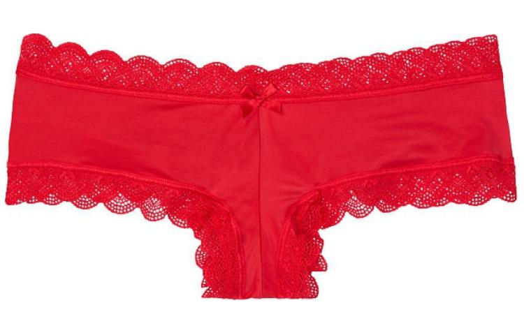 Женские трусы Victoria's Secret (ярко-вишневые)