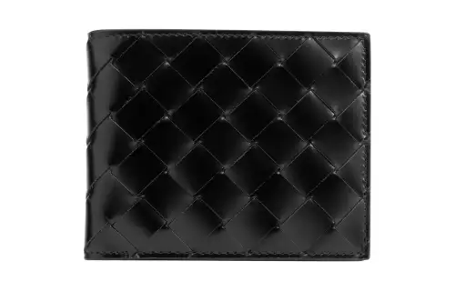 Bottega Veneta Intreccio Bi Fold Wallet