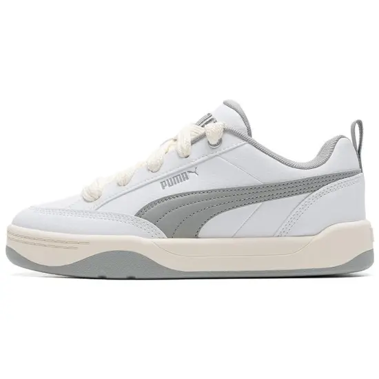 Puma Park Lifestyle Skateboarding Shoes Unisex Low-top White/Gray