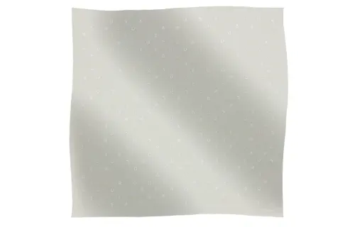 HERMES Letter Print Scarves Women's White
