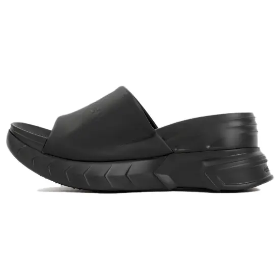 Givenchy Logo-debossed Leather Slides
