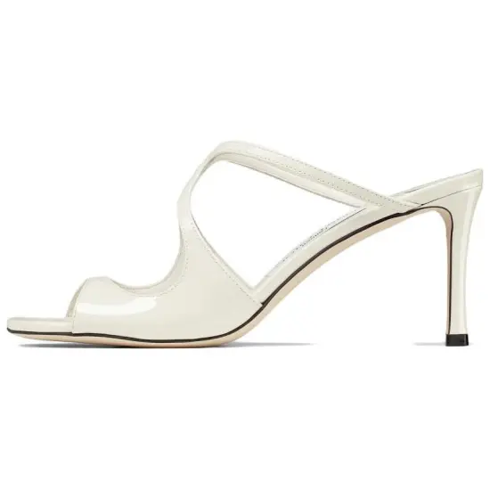 Jimmy Choo Anise 75mm Patent-leather Mules