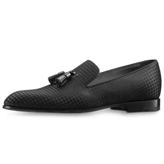 LOUIS VUITTON Lv Solferino Loafers 'Black'
