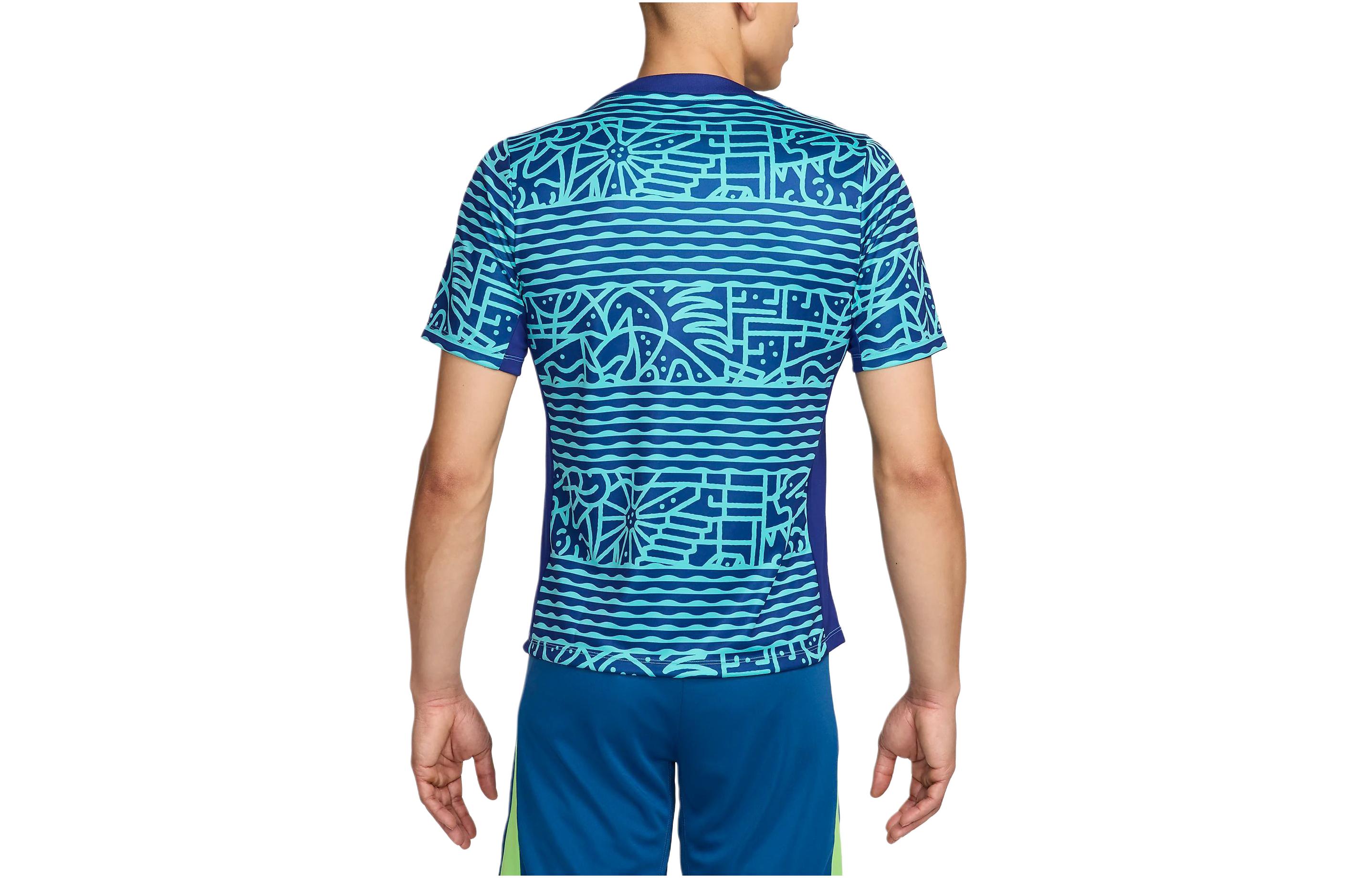 Nike Brazil Academy Pro Men’s Nike Dri-FIT Soccer Pre-Match Short-Sleeve Top