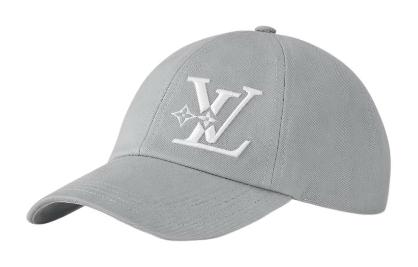 Кепка Louis Vuitton Logo SMASH (серая)