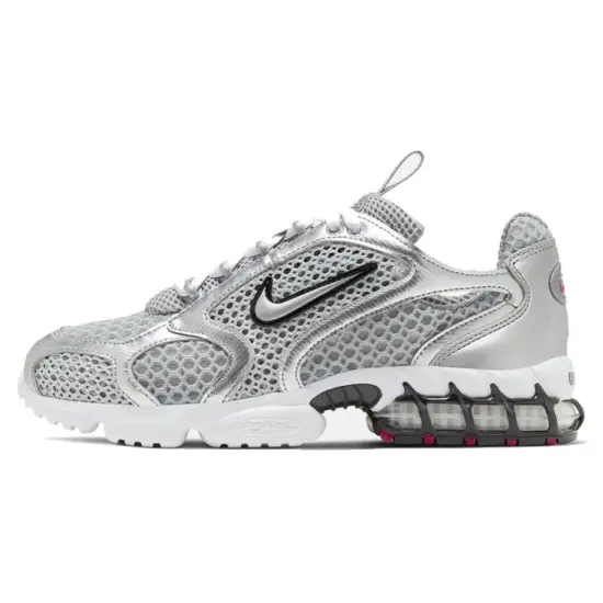 Nike Air Zoom Spiridon Cage 2 Metallic Silver Women's
