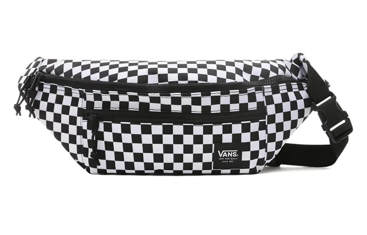 Vans Polyester Fanny Pack Regular Men's Black White