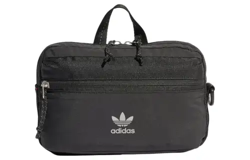 Adidas Originals Trefoil Recycled Polyamide Fanny Pack Regular Men's Black