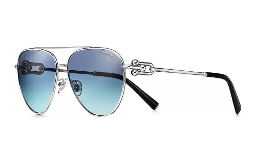 TIFFANY & CO. Aviator Sunglasses Women's Silver