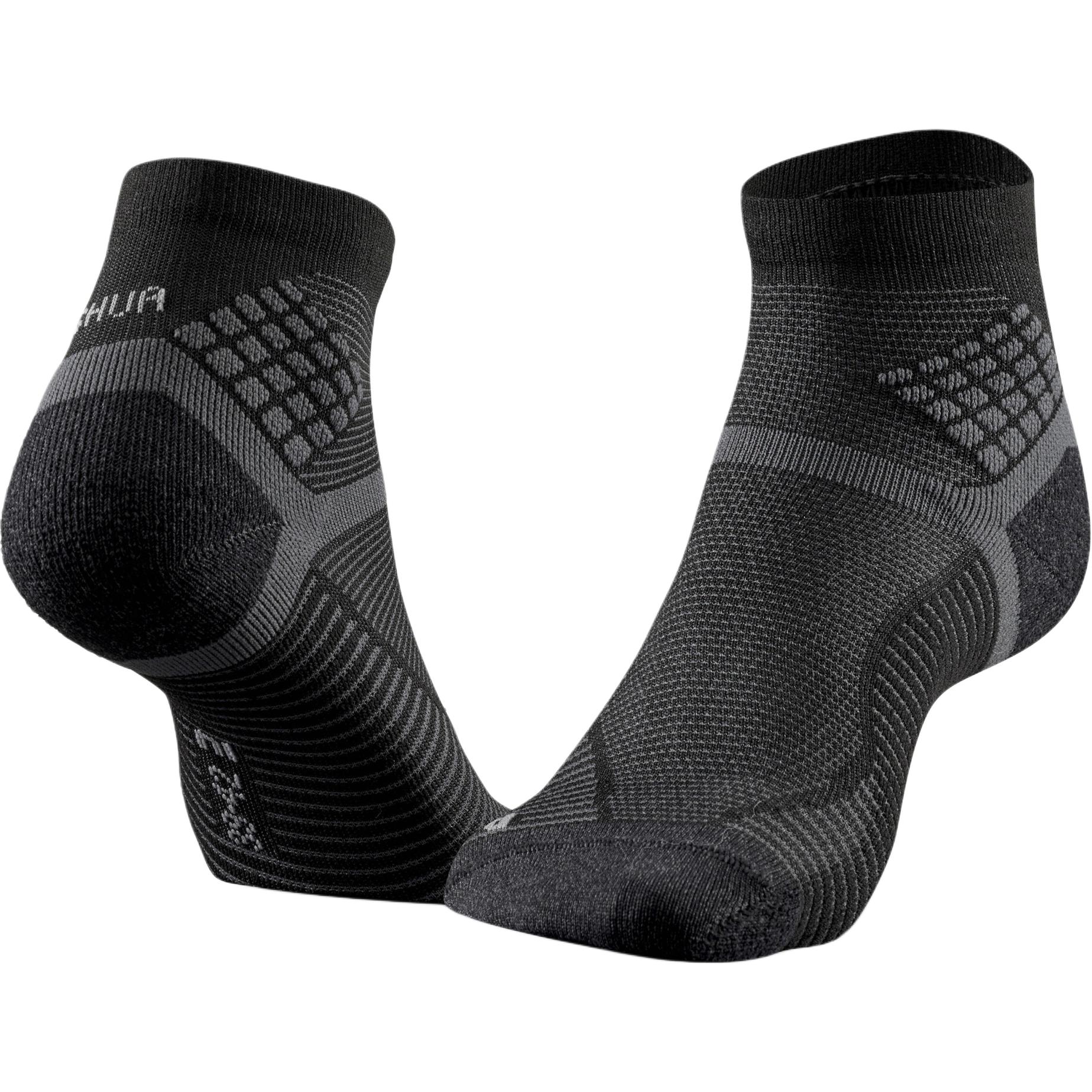 DECATHLON Crew Socks Unisex 2 Pack Black