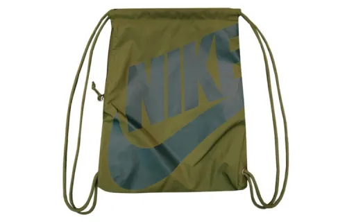 Nike Canvas Fabric Backpack Regular Unisex Olive Green