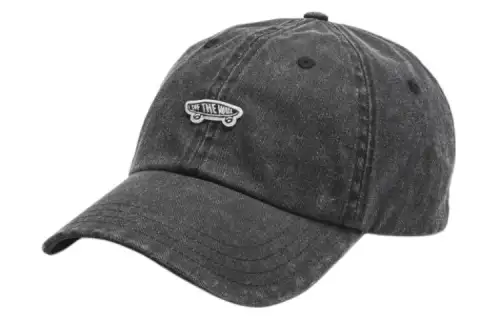 Vans Cotton Baseball Caps Unisex Black