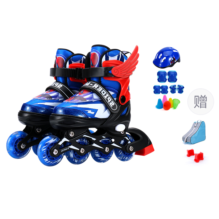 Disney Disney, children's skates for beginners, adjustable comfortable durable set for boys, full set