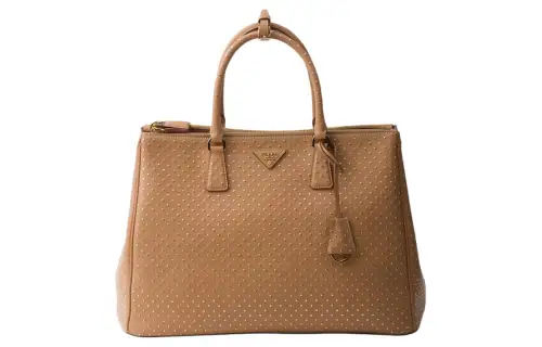 PRADA Leather Shoulder Bag, Crossbody Bag, Handbag Extra Large Women's Brown