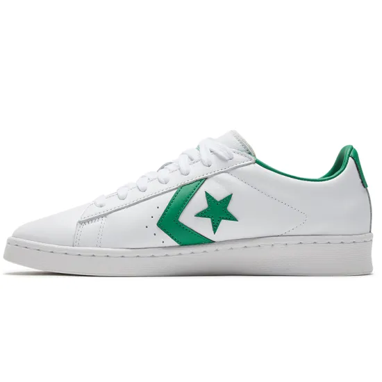 Converse Pro Leather Ox White Green