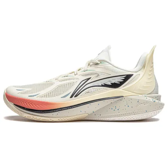 LINING SONIC 12 Basketball Shoes Men Low-Top Beige