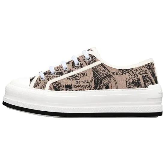DIOR Women's Walk'N'DIOR Platform 'Plan De Paris - Beige'