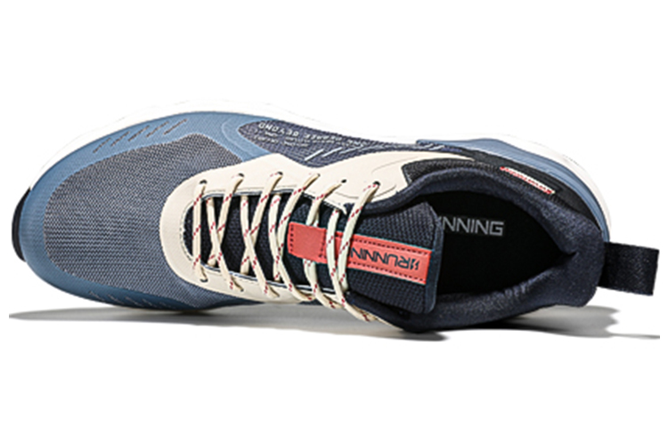 361° Sports Textile, Synthetic Leather Cushioning Slip Resistant Abrasion Resistant Lightweight Low top Running Shoes