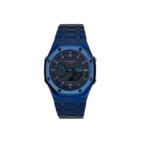 CASIO Unisex Liquid Crystal/Analog Dual Display Series 48.5mm Black Watch