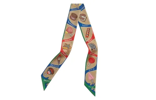 HERMES Scarves Women's Gilded Beige