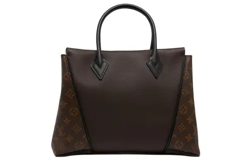 LOUIS VUITTON Calfskin One Shoulder Handbag Small Women's Brown