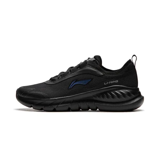 LiNing EasyFit Fle Cushioning Wear Resistant Low Top Running Shoes Women's Black