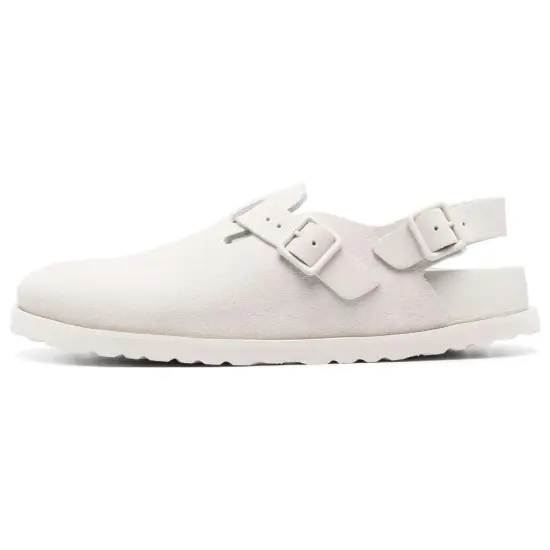 Birkenstock 1774 Iii Tokyo Suede Leather Narrow Fit Sandals 'Bone' Women's