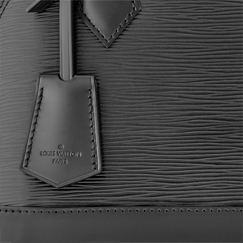 Женская сумка Louis Vuitton Alma BB (черная) — фото 6