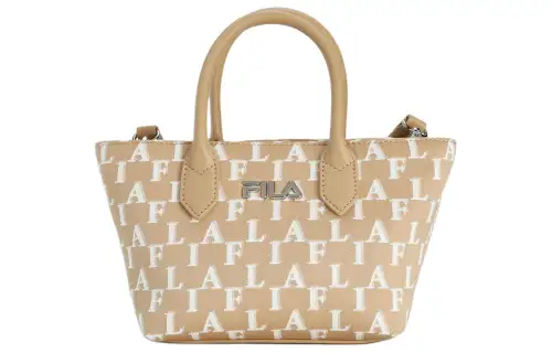 FILA Fabric Handbag Regular Women's Bear Brown