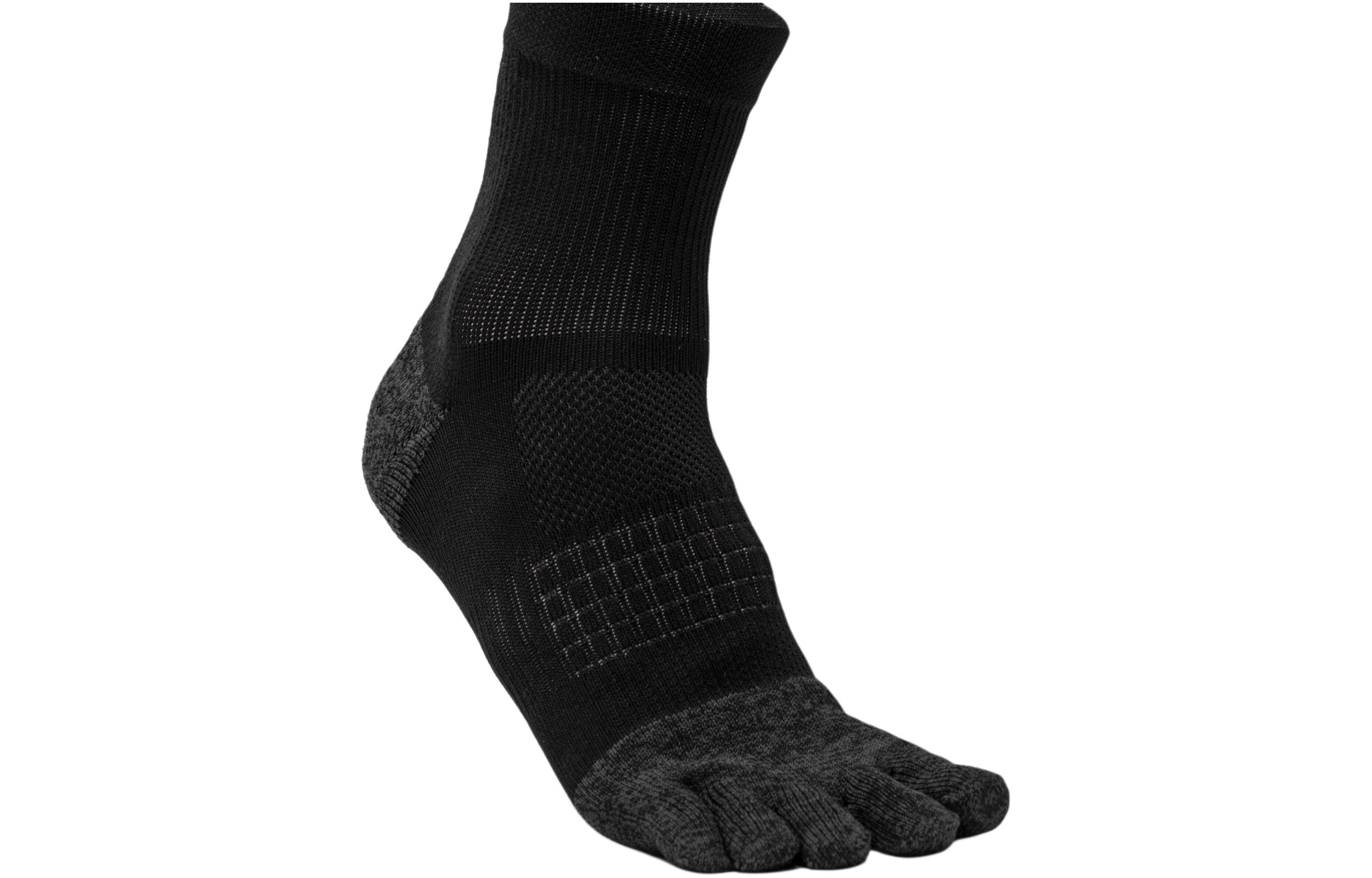 DECATHLON Crew Socks Unisex 1 Pack Black
