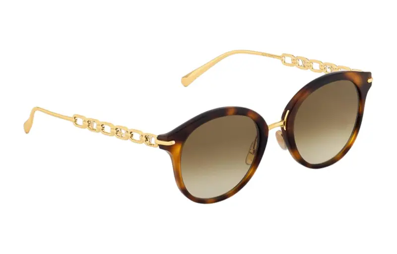 Lv Z2469U My Lv Chain Two Round Sunglasses