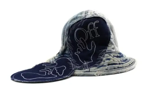 OFF WHITE Cotton Bucket Hats Men's Gray White