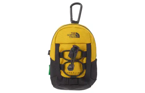 THE NORTH FACE Polyester Earphone Case Mini Unisex Gold
