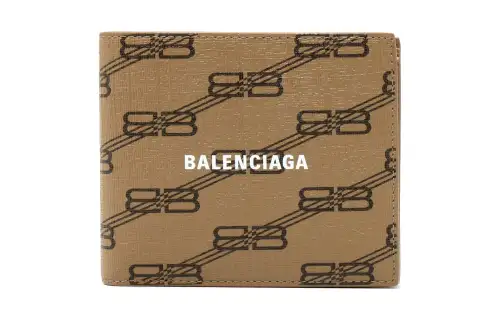 Balenciaga BB Monogram Bi-Folded Wallet