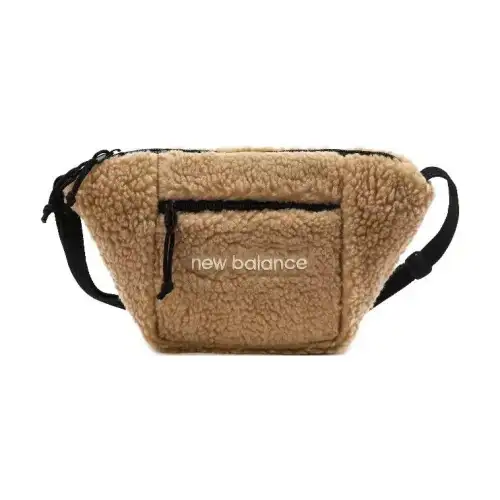 New Balance Sherpa One Shoulder Crossbody Fanny Pack Regular Unisex White