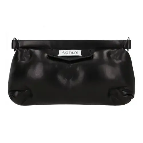 Maison Margiela Leather Clutch Women's Black