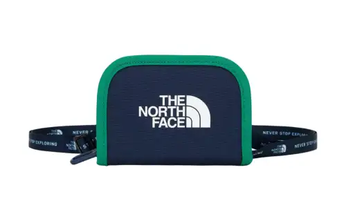 THE NORTH FACE Nylon Wallet Unisex Marine Blue & Green