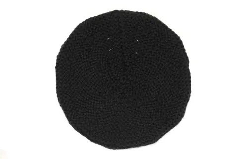 Maison Margiela Chunky-knit Beret Hat