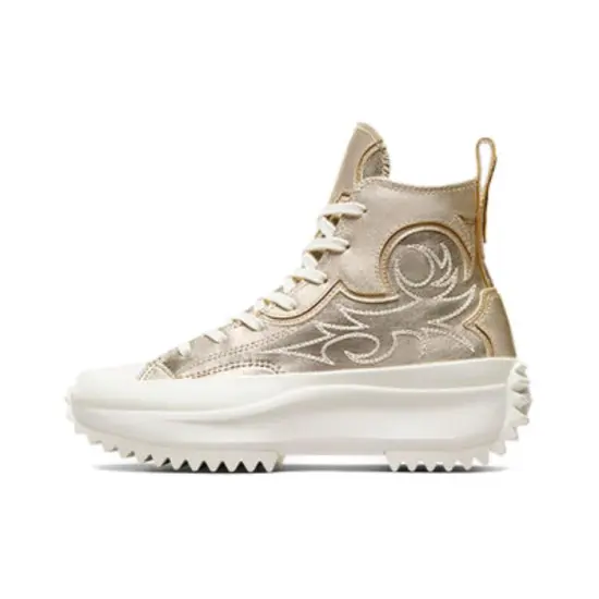 Run Star Converse Hike Platform High 'Western Embroidery' Women's