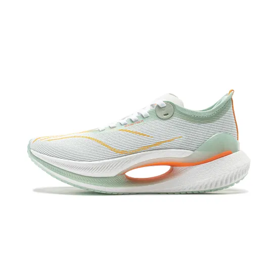 LINING Jueying 2 Essential Running Shoes Women's Low-Top White Blue