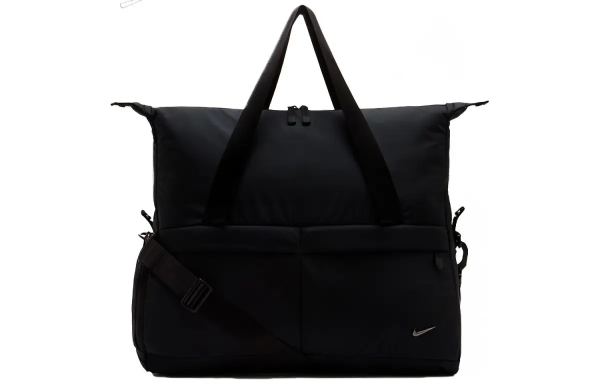 Nike Polyester Shoulder Bag, Crossbody Bag, Handbag Regular Unisex Black