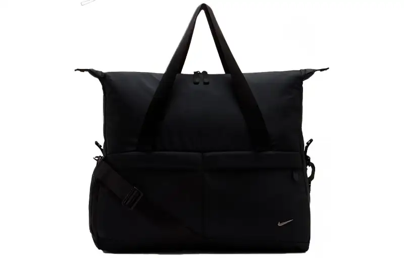 Nike Polyester Shoulder Bag, Crossbody Bag, Handbag Regular Unisex Black