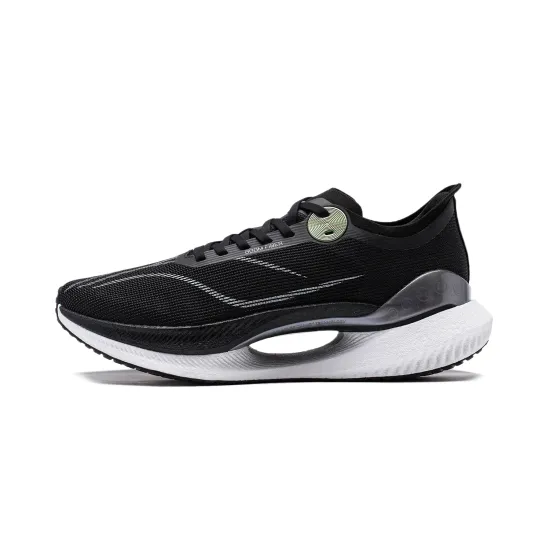 LINING Jueying 2 Essential Running Shoes Men Low-Top Black White