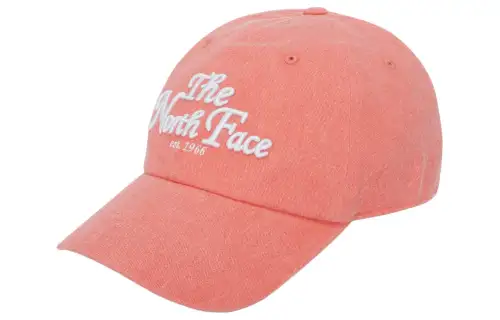 THE NORTH FACE Polyester Baseball Caps Unisex Pink
